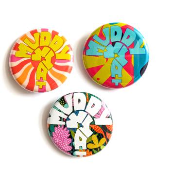 Button Trio Bunt 1 - Muddy What?