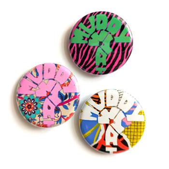 Button Trio Bunt 2 - Muddy What?