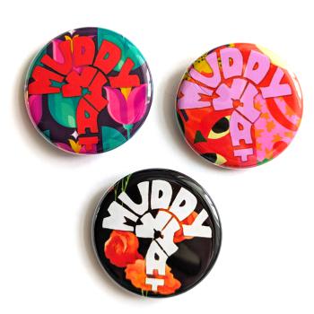 Button Trio Bunt 3 - Muddy What?