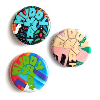 Button Trio Bunt 4 - Muddy What?